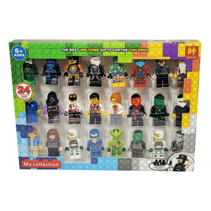 مینی فیگور لگو 24 عددی طرح نینجا SHUAI _اکشن فیگور